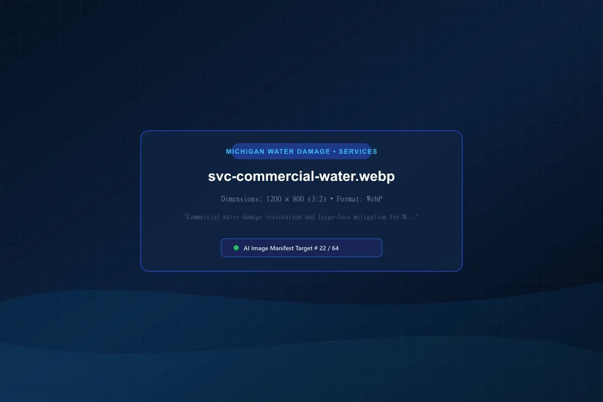 Commercial Water Damage
